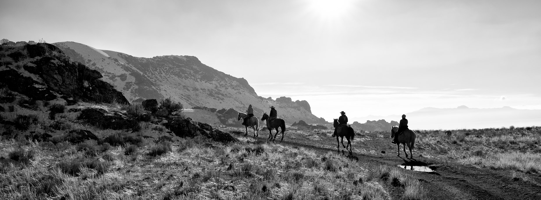 Horsemen on Antelope Island