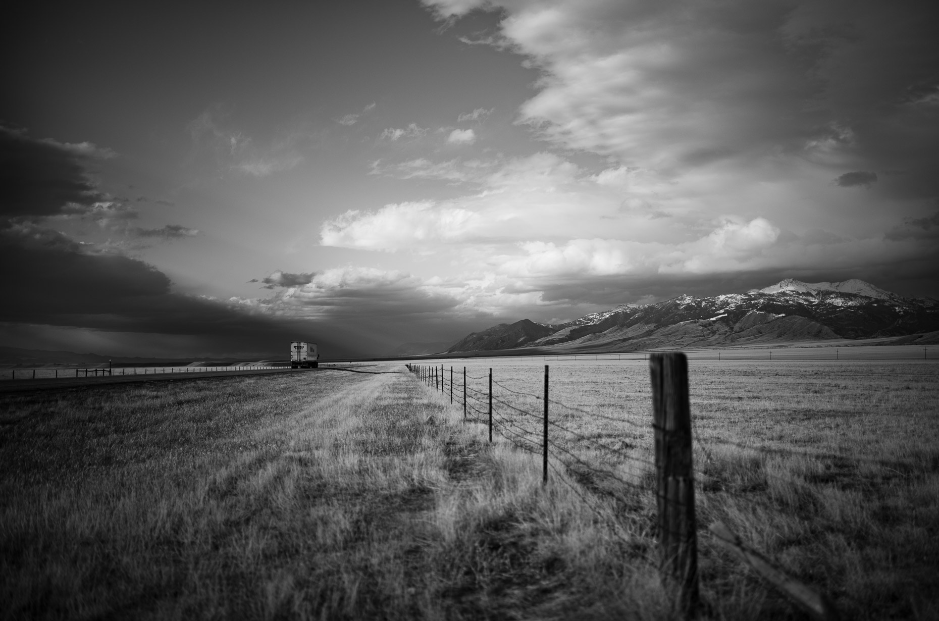 Northbound Hwy 287